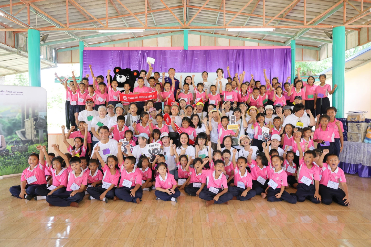 Taiwan Excellence ส่งมอบ '5,000 มื้ออาหาร' เติมรอยยิ้มให้เด็กไทยทั่วประเทศ