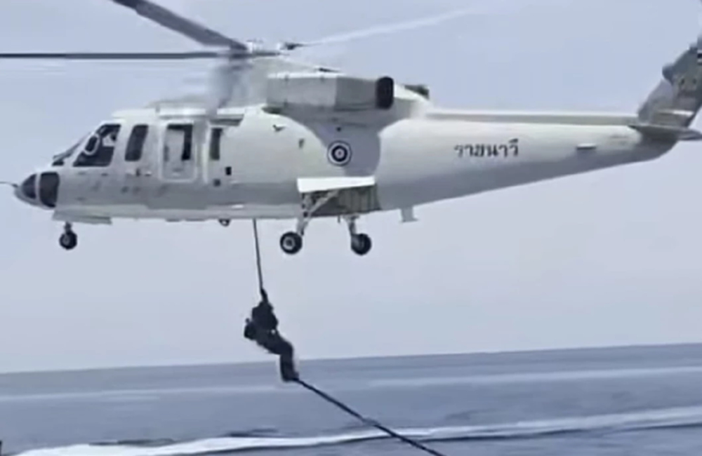 ทภ.3 ตรวจสอบความพร้อมรบกำลังทางเรือและอากาศยาน ป้องอธิปไตย