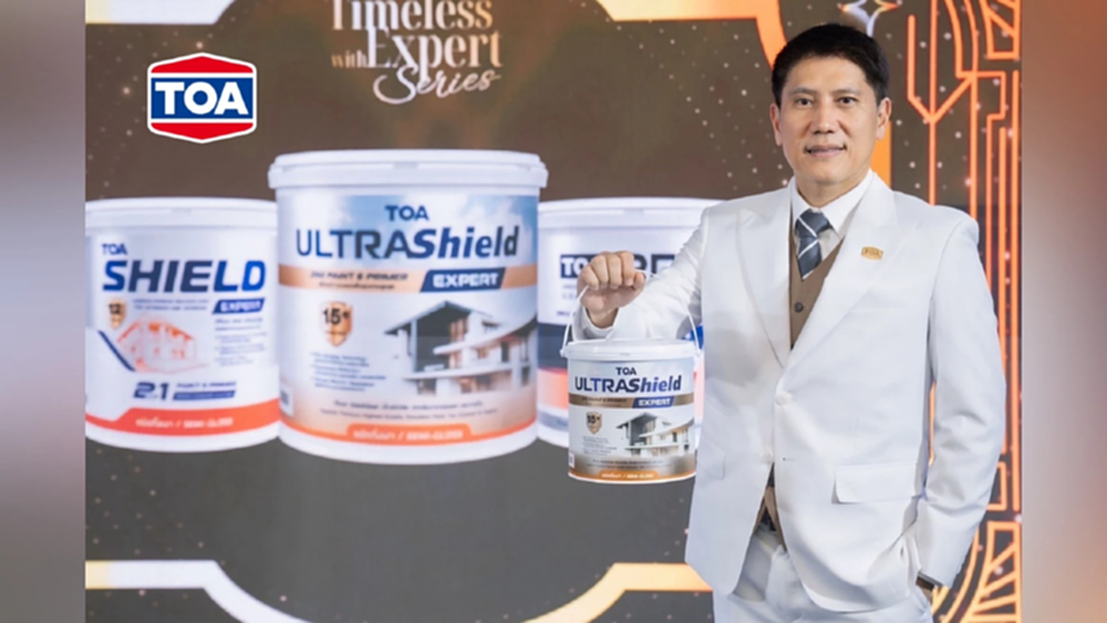 TOA พลิกโฉมวงการสี! เปิดตัวสีพร้อมใช้ 2in1 'TOA EXPERT SERIES' ทนสูงสุด 15 ปี