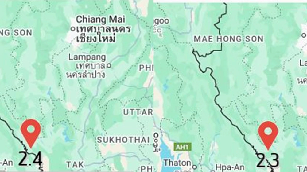 ไทยแผ่นดินไหววันนี้ จับตา 2 วันติด แรงขึ้นพื้นที่เดิม