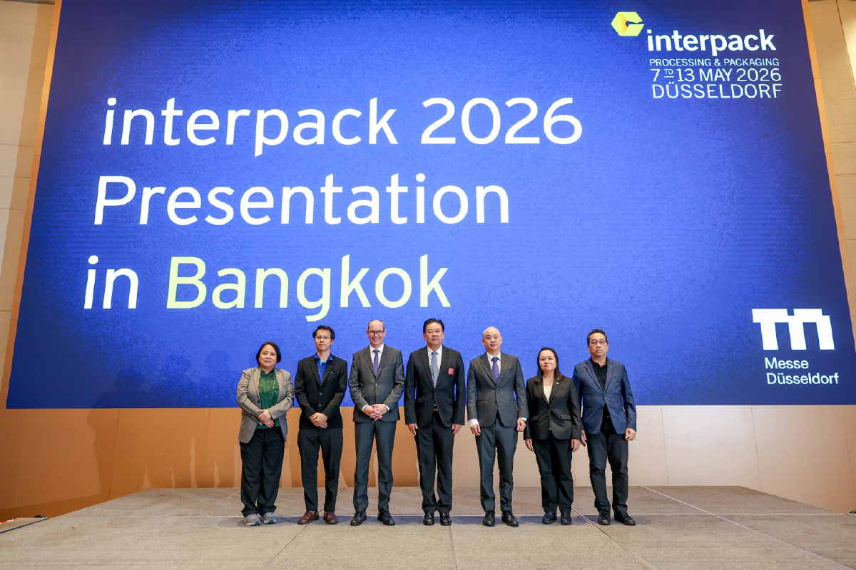 อุตสาหกรรมบรรจุภัณฑ์ไทยมุ่งสู่ interpack 2026 : เชื่อมโยงนวัตกรรม ความยั่งยืน โอกาสระดับโลก