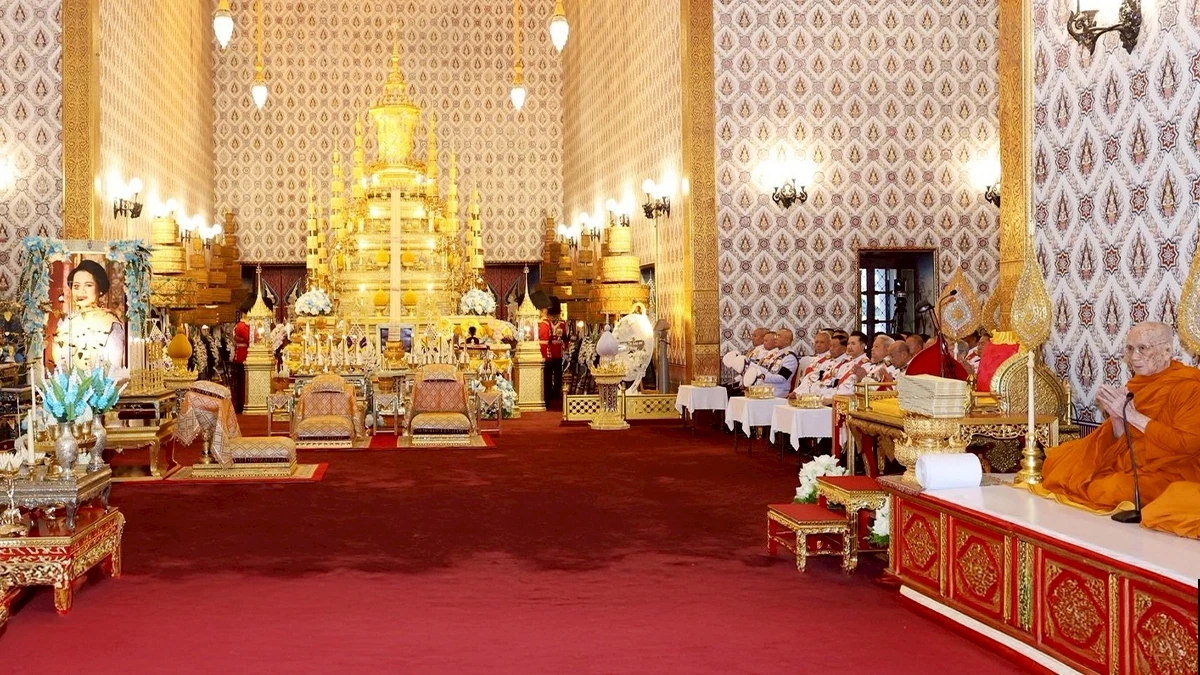 พิธีบำเพ็ญพระราชกุศล 7, 15, 50, 100 วัน ถวาย "สมเด็จพระพันปีหลวง" ตามคติโบราณ