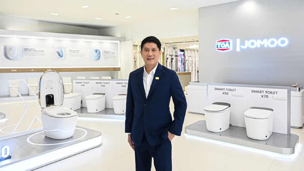 TOA ผนึก JOMOO บุกตลาด Smart Toilet ตั้งเป้ายอดขาย 200 ล้านบาท ภายใน 3 ปี