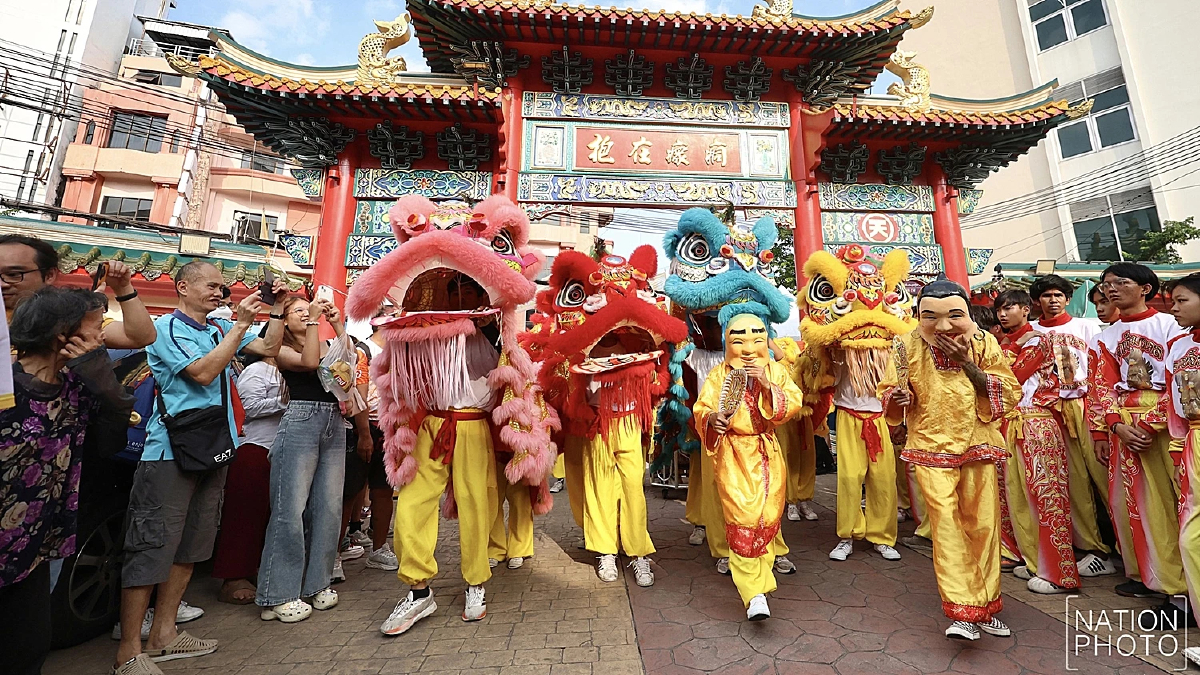 พิธีเปิด "งานเจเยาวราช 2568" ฉลอง 50 ปี สัมพันธ์ไทย-จีน คึกคักตลอด 10 วัน 10 คืน