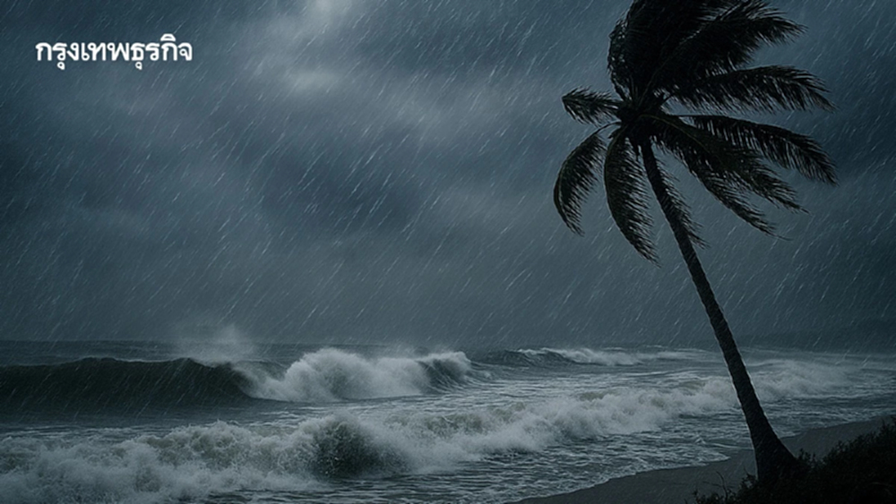 อุตุฯ เตือน พายุเฟิงเฉิน ไม่เข้าไทย แต่ร่องมรสุมทำภาคใต้ฝนตกหนัก