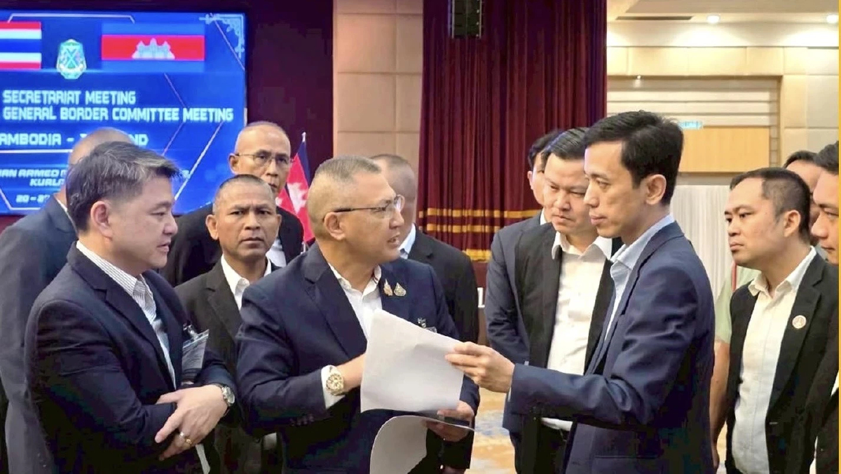 ถก จีบีซี ไทย-กัมพูชา ถอนอาวุธหนัก-เก็บกู้ทุ่นระเบิด ไม่คืบ รอสรุป วันนี้