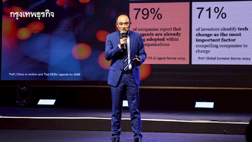 PWC ชี้ 5 เมกะเทรนด์พลิกโฉมธุรกิจไทย ยุคแห่ง AI -Climate Change