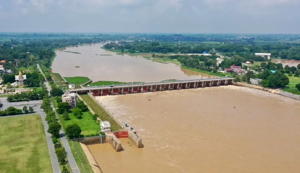 สถานการณ์น้ำ 4 เขื่อนหลัก แตะ 97% 'ภาคใต้ตอนล้าง' เจอฝนหนักมาก