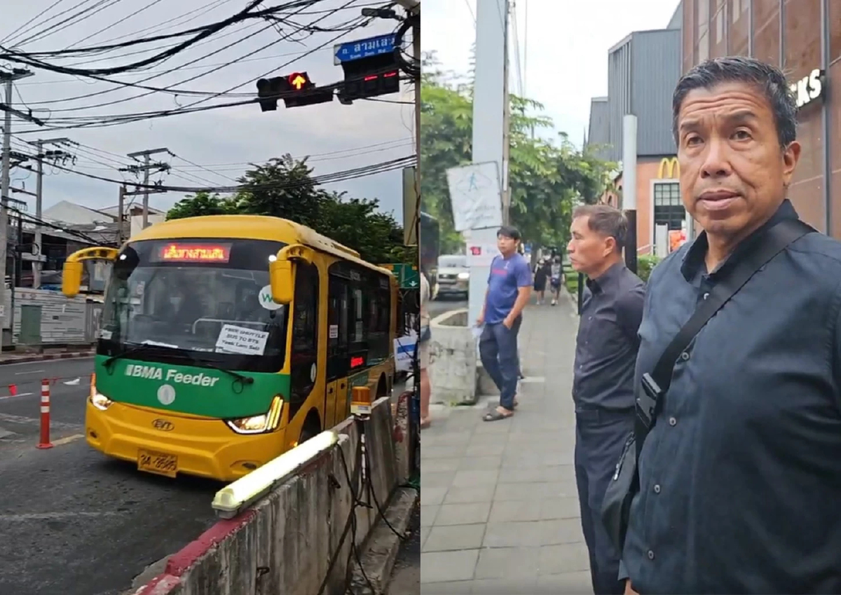 ผู้ว่าฯ กทม. ปรับจราจร แยกซังฮี้ รับเปิดเทอม สั่งเพิ่ม Shuttle Bus