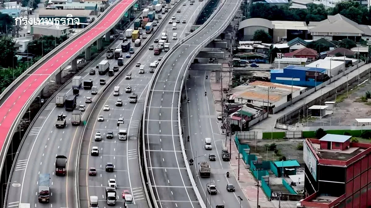 มอเตอร์เวย์ M82 เปิดฟรีวันนี้ แก้รถติด ถนนพระราม 2 เชื่อมใต้ ถึงเอกชัย