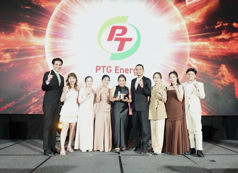 PTG คว้ารางวัล 'Employer Branding' ต่อเนื่อง 2 ปีซ้อน