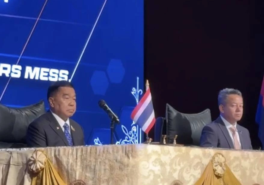 'รมว.กห.' แถลงผลประชุมจีบีซี โน้มน้าว 'กัมพูชา' ถอนอาวุธหนักได้