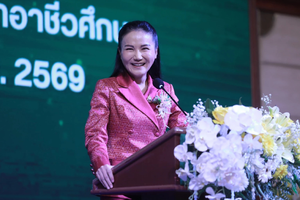 'นฤมล' ลั่นอาชีวะไม่ใช่แค่เด็กช่าง พัฒนาให้ทันยุค VUCA World