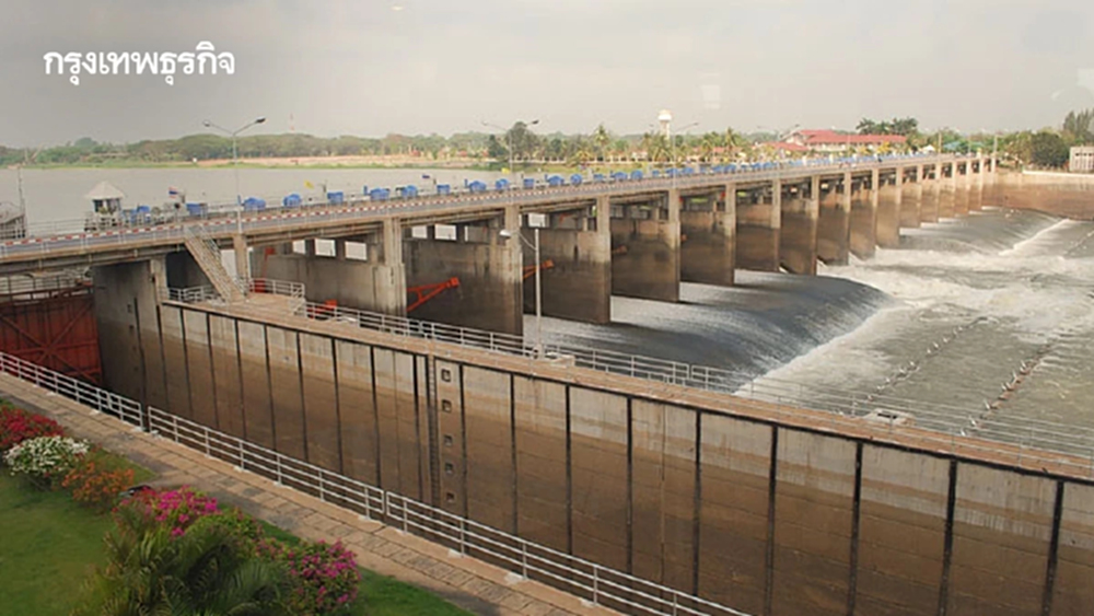 เขื่อนเจ้าพระยา ปรับระบายน้ำ ล่าสุด กระทบ 10 จุด พื้นที่ท้ายเขื่อน