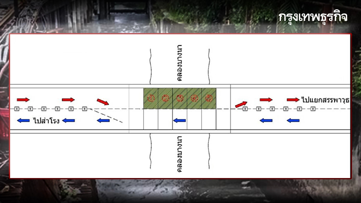 เลี่ยงเส้นทาง 7 วัน ปิดซ่อมสะพานข้ามคลองบางนา ถนนทางรถไฟสายเก่า