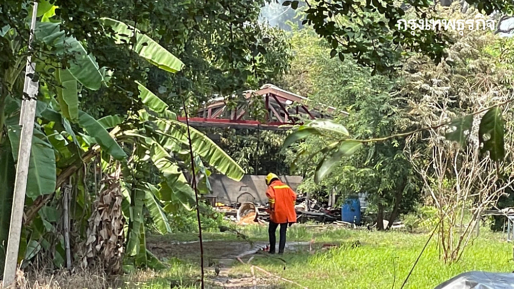 ด่วน โรงทำพลุระเบิด ในต.โพสะ จ.อ่างทอง อพยพวุ่น ระเบิดต่อเนื่อง