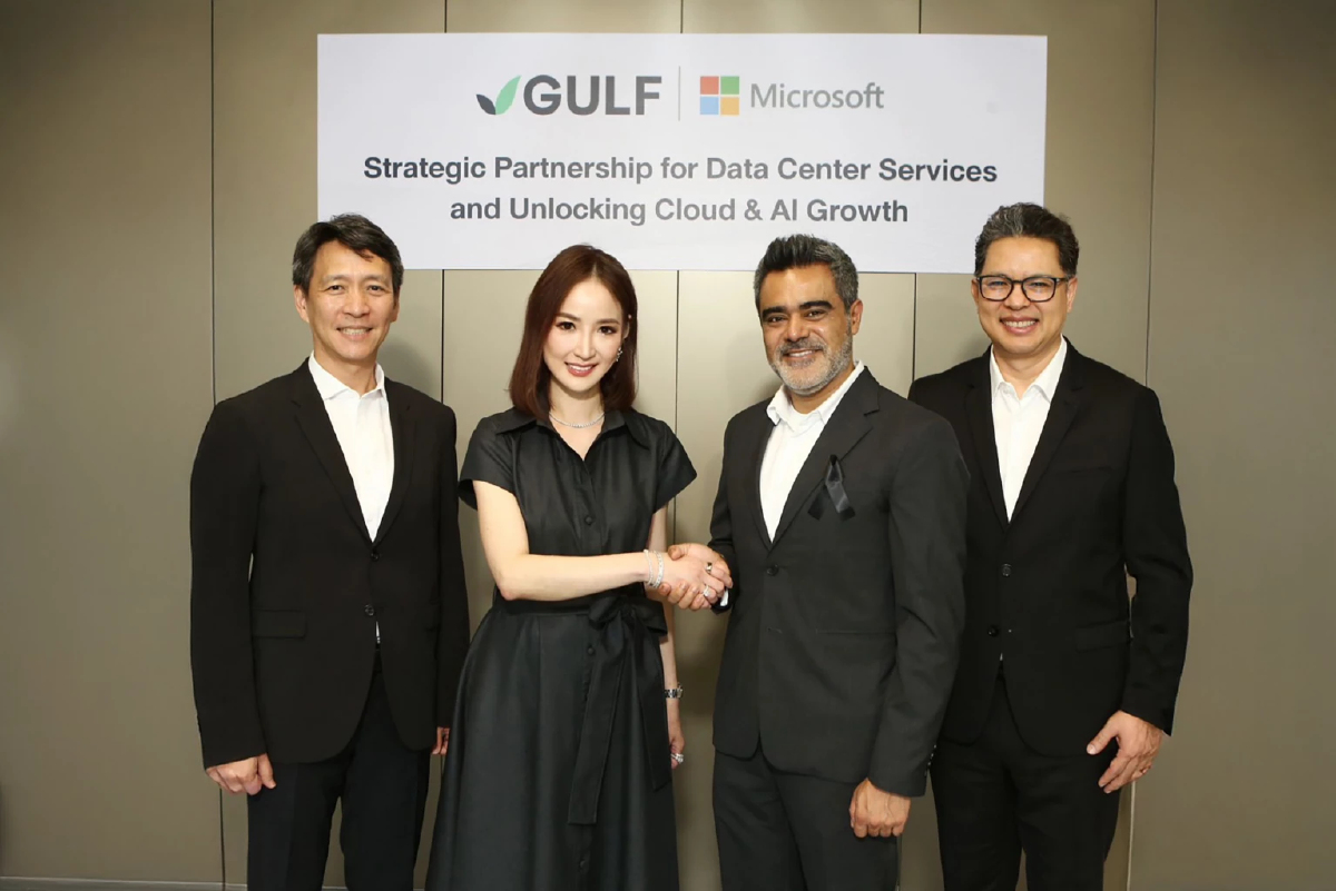 'GULF-AIS' ผนึก Microsoft ตั้งศูนย์พัฒนา Cloud-AI ดันไทยสู่ฮับดิจิทัลอาเซียน