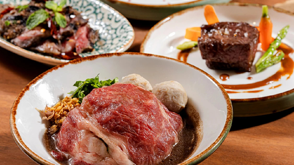 'บุฟเฟ่ต์แซลมอน' + 'บุฟเฟ่ต์เนื้อวากิว' ราคาดี อิ่มคุ้ม ที่ Ventisi