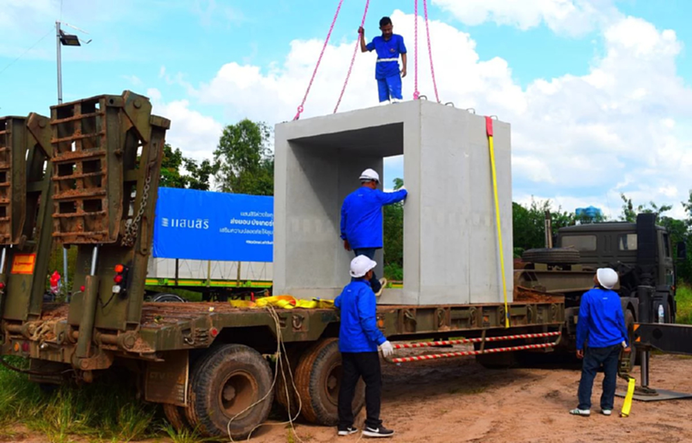 แสนสิริเสริมแกร่งชายแดนด้วยบังเกอร์นวัตกรรมปกป้องด่านหน้า