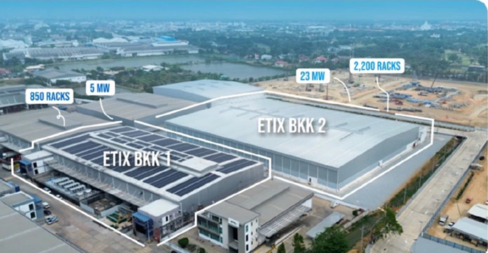 ‘ETIX’ เสริมแกร่งดาต้าเซ็นเตอร์ ปูทางดันไทยฮับ AI แห่งอาเซียน