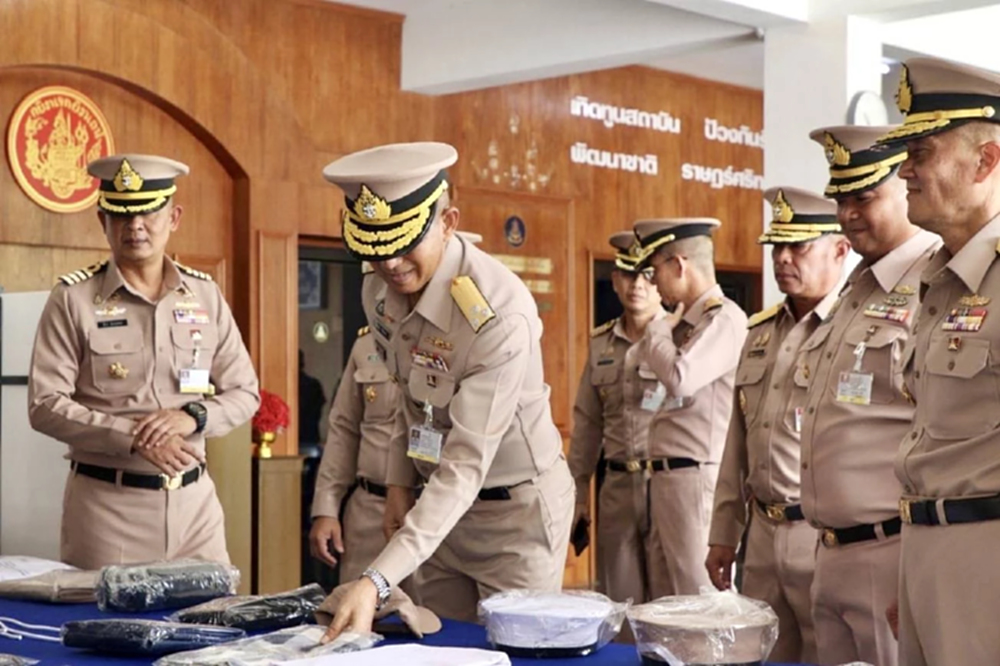 เจ้ากรม ยศ.ทร. ตรวจเยี่ยมศูนย์ฝึกทหารใหม่ ดูความพร้อมปฏิบัติงาน