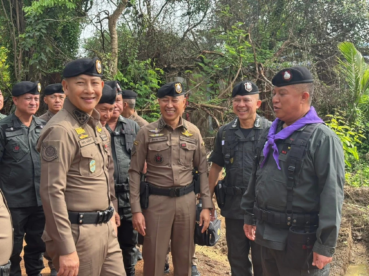 ผบ.ตร. ลง จ.สระแก้ว ย้ำ รอคำสั่งภายใต้ยุทธการทหาร ยันร่วมปกป้องอธิปไตยชาติ