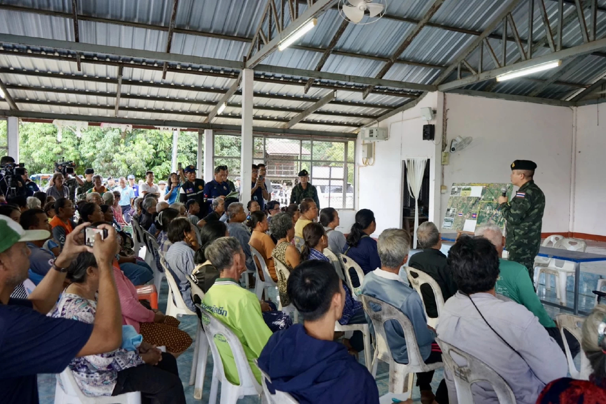 ทหาร ทำความเข้าใจ ชาวบ้าน หนองจาน- หนองหญ้าแก้ว เตรียมปักหมุดชั่วคราว