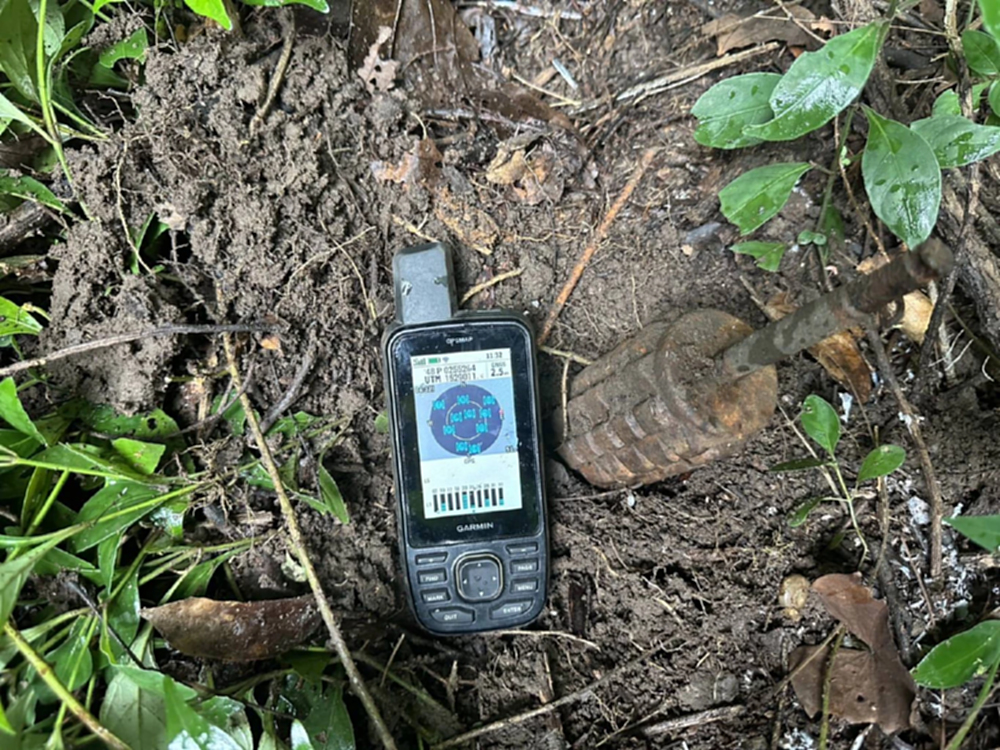 ทภ.1 พบอีก 2 ทุ่นระเบิด บ้านหนองหญ้าแก้ว รวม 5 วัน จำนวน 9 ทุ่น