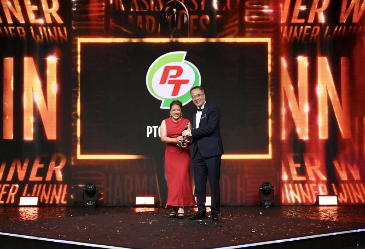 PTG คว้ารางวัล Gold Winner HR Asia Best Companies to Work for in Asia 2025 ต่อเนื่องปีที่ 5