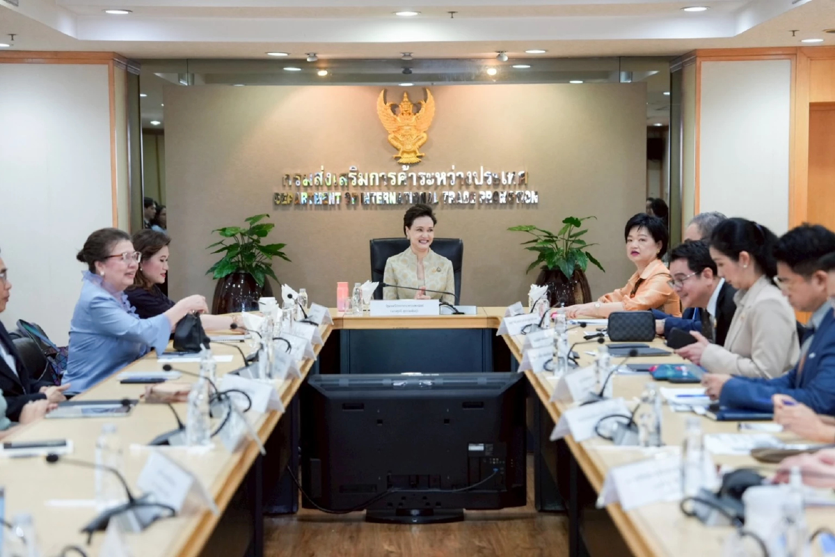 “กรมส่งเสริมการค้าระหว่างประเทศ ” รับนโยบาย “ศุภจี” ผลักดันส่งออก