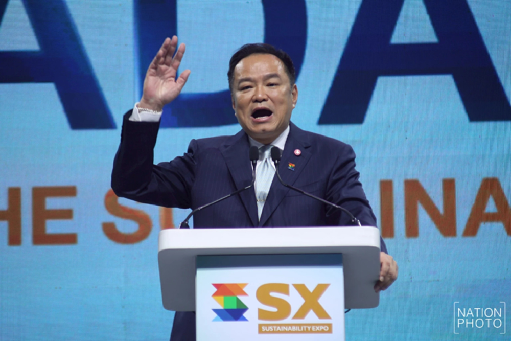 'อนุทิน' ลั่น! การเมืองอย่าชี้นำ รัฐบาลพร้อมหนุนธุรกิจไทยยั่งยืน