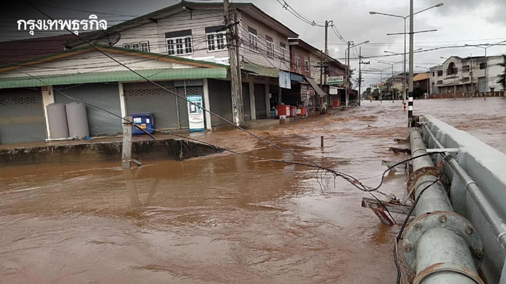 กรมทางหลวง อัปเดตล่าสุด ทางหลวงถูกน้ำท่วม การจราจรผ่านไม่ได้ 3 แห่ง
