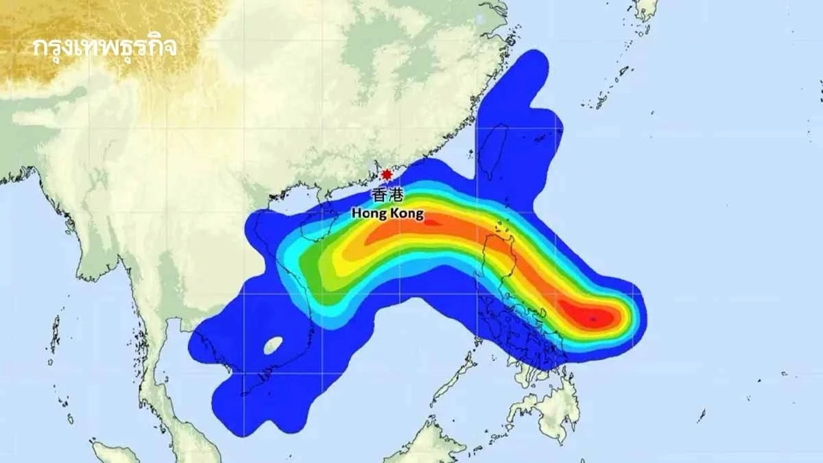 'พายุเฟิงเฉิน' อ่อนกำลังลง ภาคใต้-อีสาน เฝ้าระวังฝนหนักถึง 26 ต.ค.