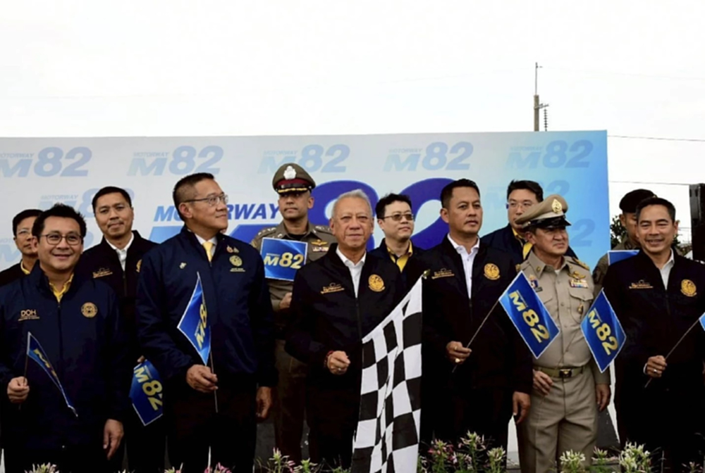 ‘คมนาคม’ เปิดมอเตอร์เวย์สายใหม่ M82 แก้รถติดถนนพระราม 2