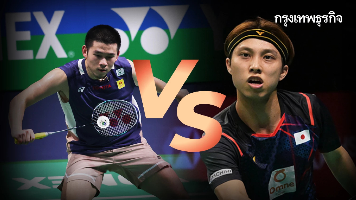 ผลแบดมินตัน วิว กุลวุฒิ ทุบ โคได นาราโอกะ ขาดลอย 2-0 French Open 2025