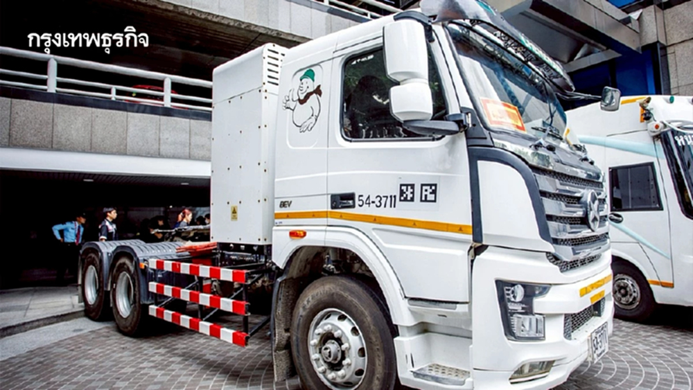 เคมีแมน - บพข. โชว์ ‘รถบรรทุกไร้คนขับ’ ต้นแบบคันแรกของไทย