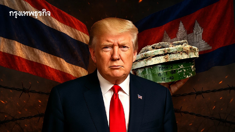 ทรัมป์มองกรณีไทย-กัมพูชา เชื่อ ‘ทุกอย่างจะเรียบร้อยดี’ หลังกัมพูชา ‘ละเมิดข้อตกลงหยุดยิง’