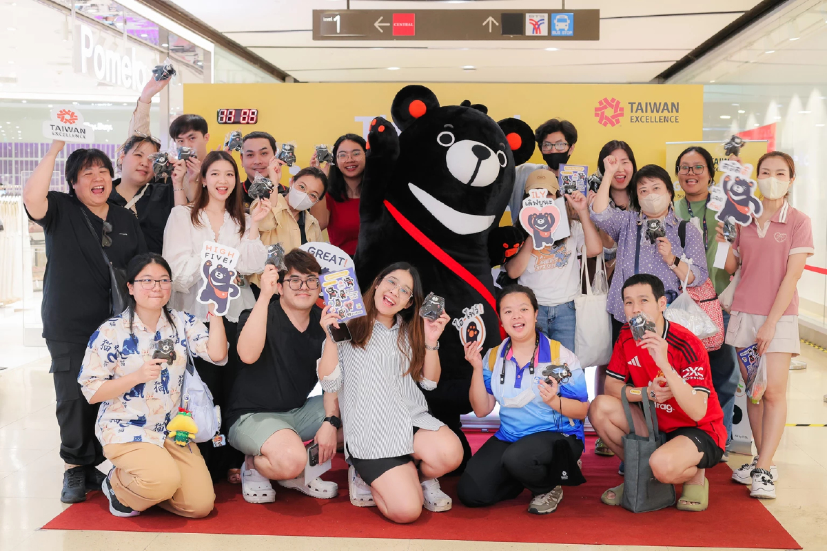 FuBear เยือนไทย พิชิตแคมเปญ Taiwan Excellence 'Give Me Five! A Better Life'