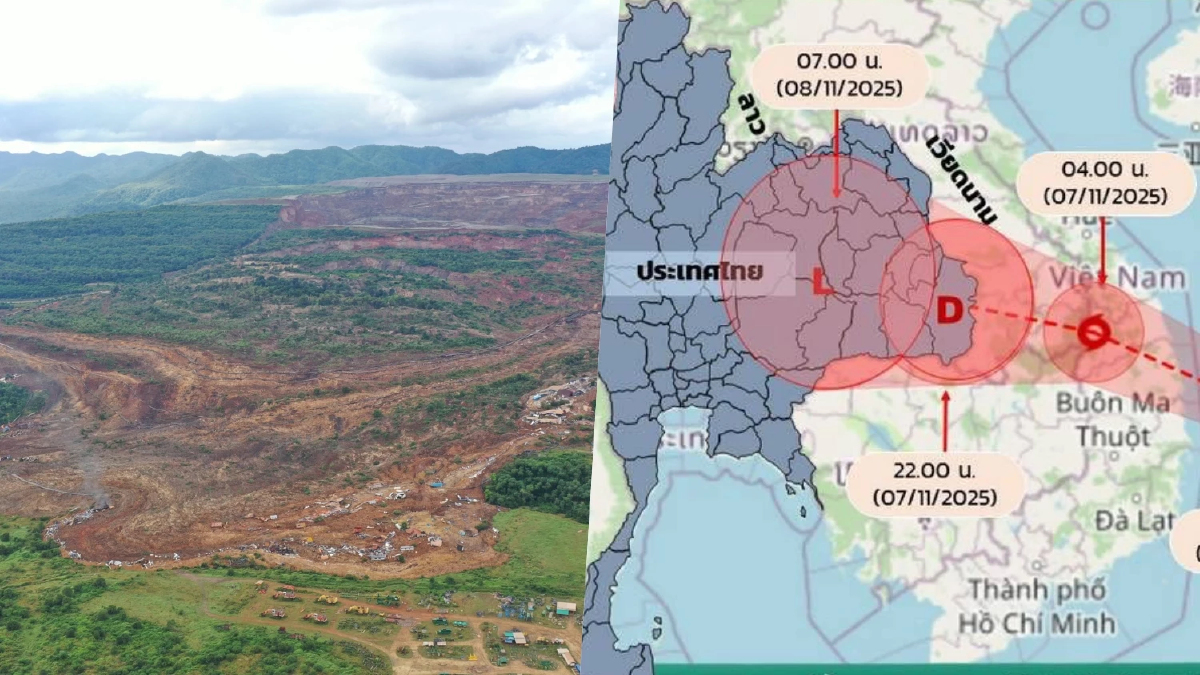 'คัลแมกี' ไม่กระทบเหมืองแม่เมาะ นักวิชาการ มธ. เชื่อ ดินไม่สไลด์เพิ่ม