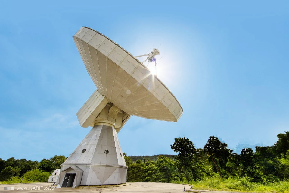 กล้องโทรทรรศน์วิทยุไทยตรวจพบสัญญาณคลื่นวิทยุในดาวหาง