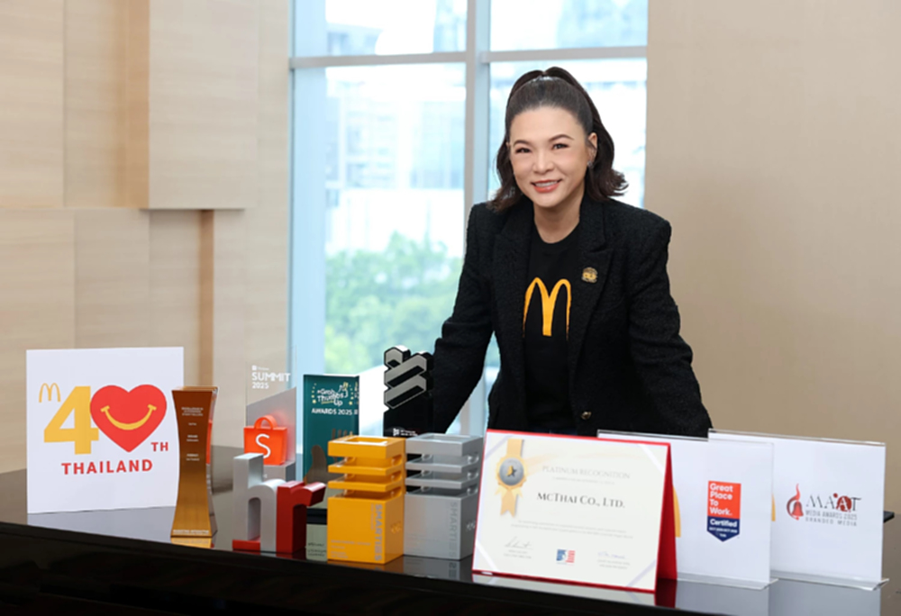 แมคโดนัลด์ ประเทศไทย ฉลอง 40 ปี คว้ารางวัลแห่งความภาคภูมิใจจากหลายสถาบัน