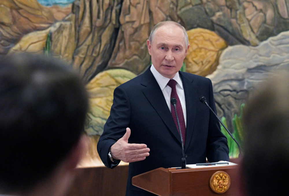 'ปูติน' โว รัสเซียล้อมโปครอฟสก์ คุมพื้นที่ได้ 70% เตือนแนวหน้ายูเครนเสี่ยงแตก