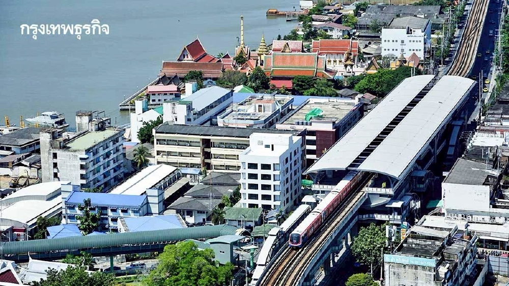 .5ทำเลทองแนวรถไฟฟ้าราคาที่ดินพุ่งสายสีเขียว สมุทรปราการ–บางปู.