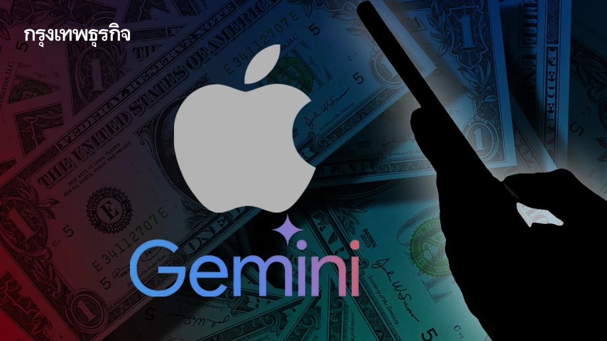 Apple ทุ่ม 32,000 ล้านบาท ดึงพลัง Gemini มาใช้ใน ‘Siri’