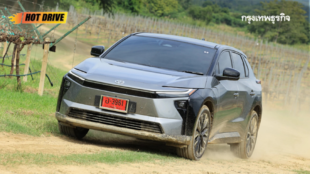 โตโยต้า bZ4X อีวี ของคนชอบขับ จุดขายที่มองไม่เห็นด้วยตา