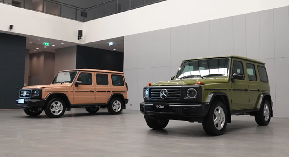 เบนซ์ G 450d Edition STRONGER THAN THE 1980s รุ่นพิเศษ 3 สี สืบตำนาน 