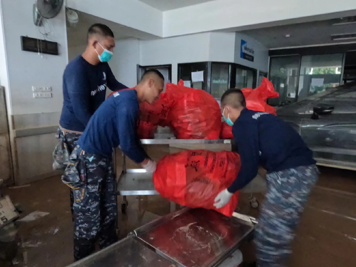 3 เหล่าทัพผนึกกำลังฟื้นฟู รพ.หาดใหญ่ คาด 2 เดือนให้บริการได้ปกติ