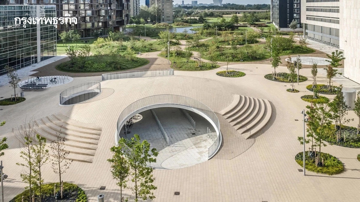 เปิดแนวคิด ‘เมืองฟองน้ำ’ หลักจัดการน้ำท่วมของ ‘เดนมาร์ก’ ทำอุโมงค์ใต้ดิน เพิ่มพื้นที่สีเขียว