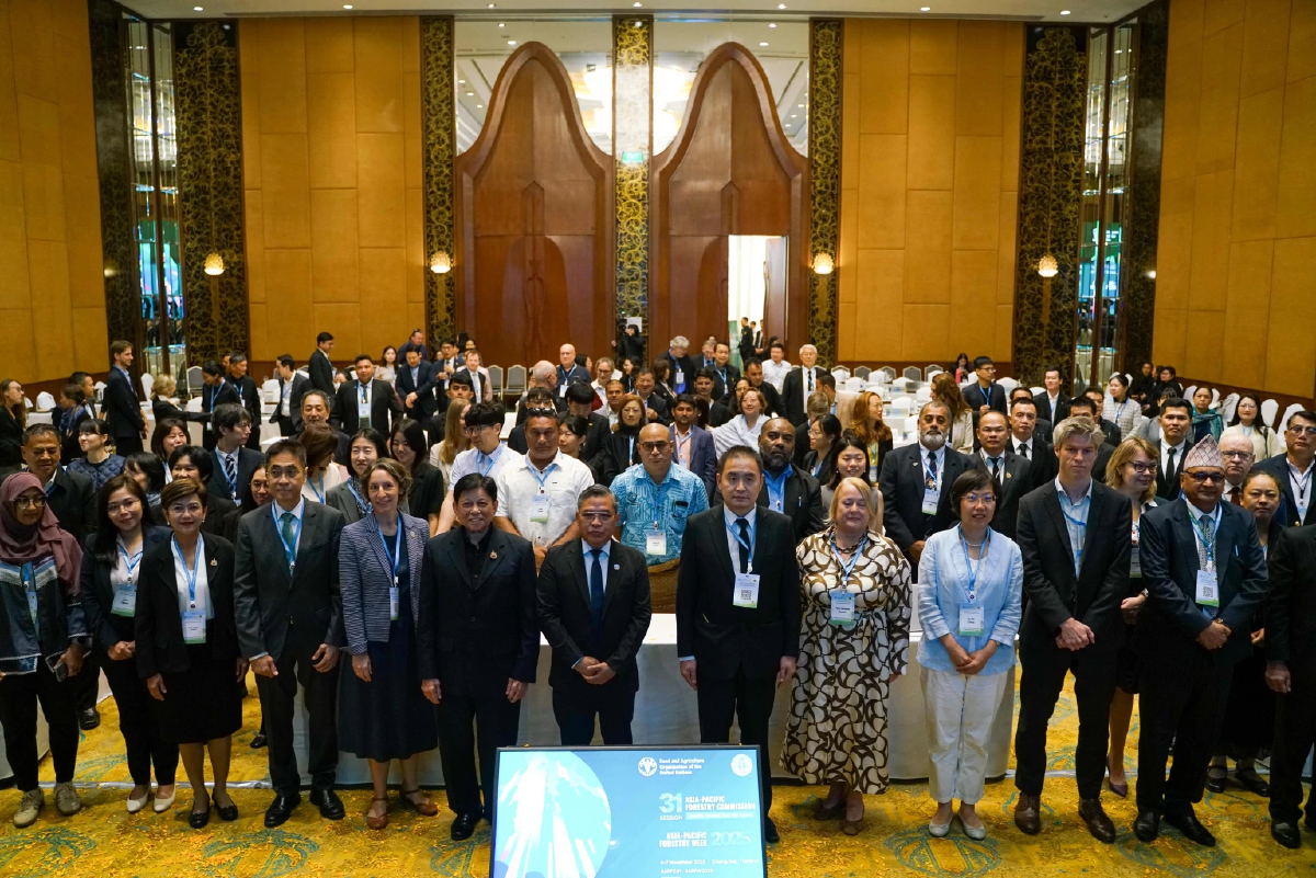 ผู้นำด้านป่าไม้ในภูมิภาคเอเชียแปซิฟิกร่วมขับเคลื่อนวาระ “ป่าสุขภาพดี หล่อเลี้ยงอนาคต”