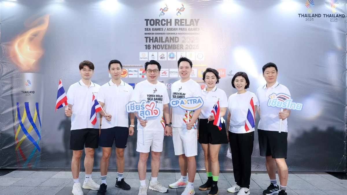 ซีพี แอ็กซ์ตร้า อัญเชิญไฟพระฤกษ์ ซีเกมส์ –อาเซียนพาราเกมส์ 2025